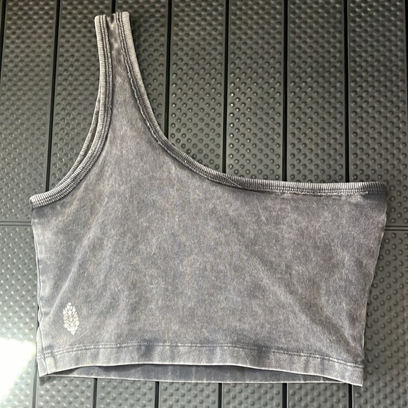 Free People FP Movement Hot Shot One Shoulder Crop Tank XS - Picture 7 of 8